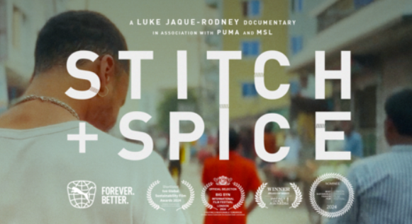 Stitch + Spice, a short film by Luke Jaque-Rodney, one of PUMA&#039;s Voices of a RE:GENERATION has been officially selected for Documentary Short at the 6th Big Syn International Film Festival in London. (Graphic: Business Wire)